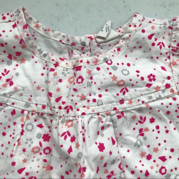 5/$25 OLD NAVY L/S Peplum Blouse with Back Buttons - Picture 2 of 5